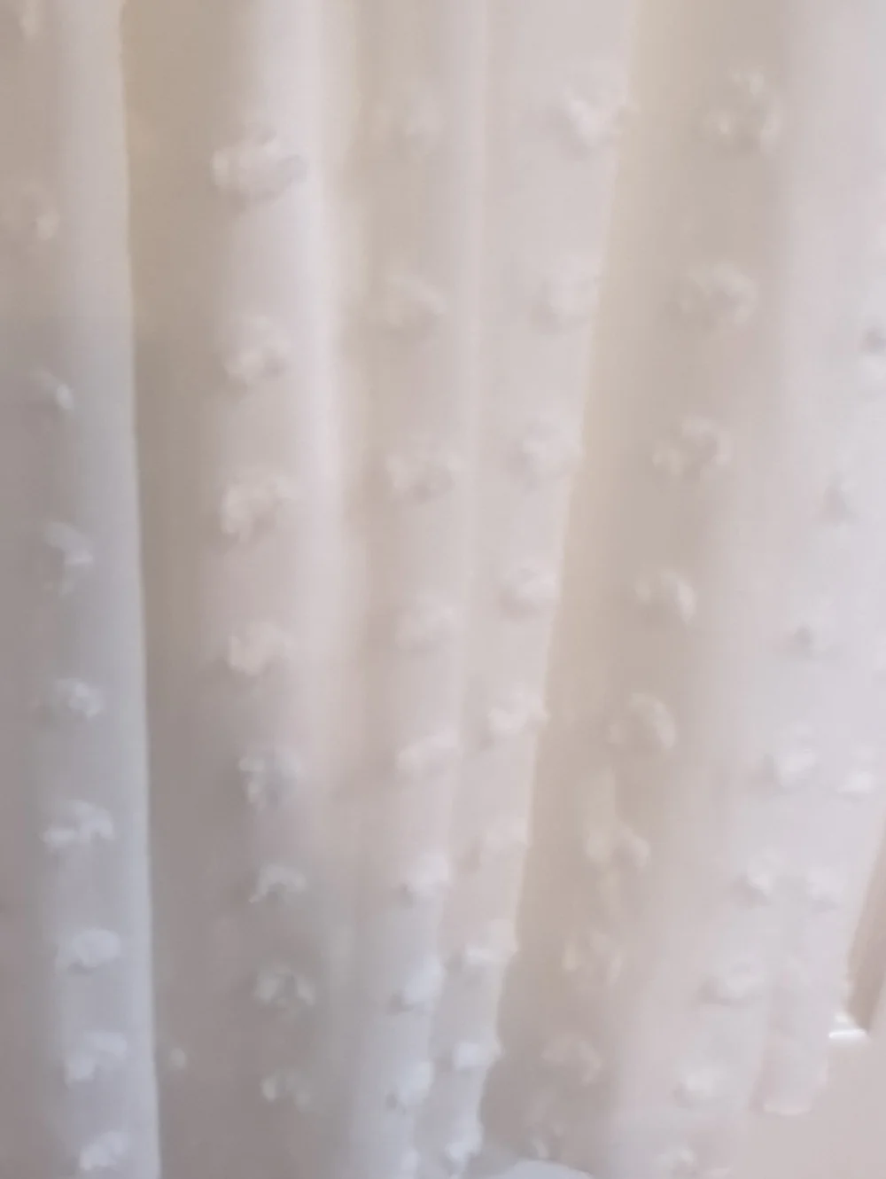 White Swiss Dot Smocked Kids Dress